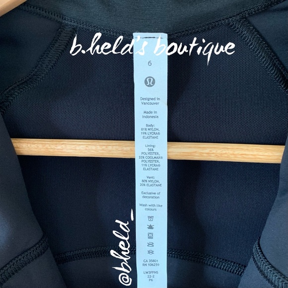 lululemon Nulu Cropped Define Jacket in Black Size 6 Brand New NWT - Picture 6 of 15